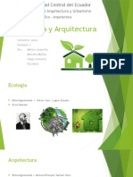 Ecología y Arquitectura