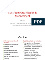 Classroom Organization &amp; Management Part1
