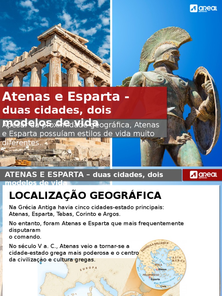 Compare A Organização Econômica De Esparta E Atenas