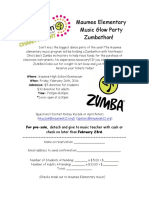 Zumbathon Pre-Sale Tickets Final