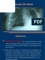 Trauma de Torax en APH