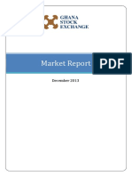 Ghana SE Market Report - 2013 - Full Year