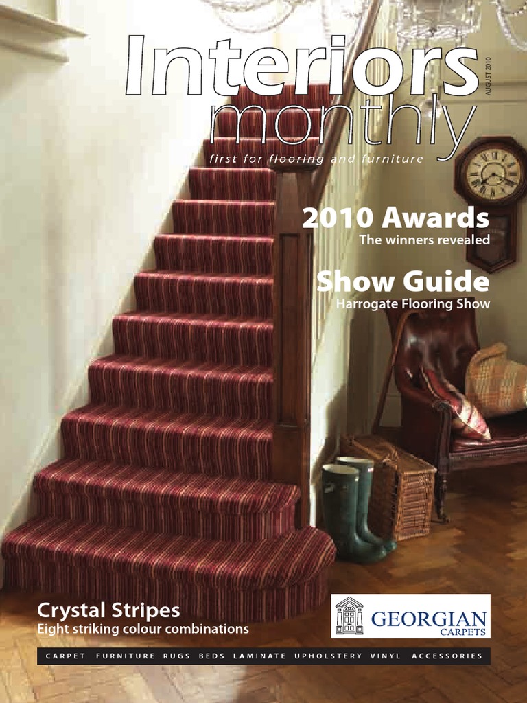 Interiors Monthly August 2010 | PDF | Retail | Carpet