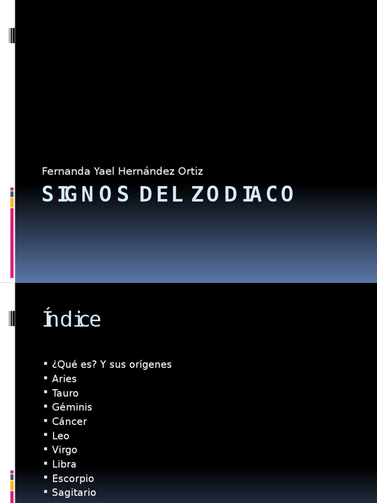 Signos Del Zodiaco | PDF | Zodíaco | Signo Astrológico