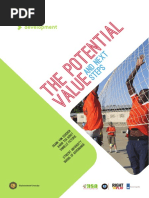 Sport for Development the Potential Value and Next Steps