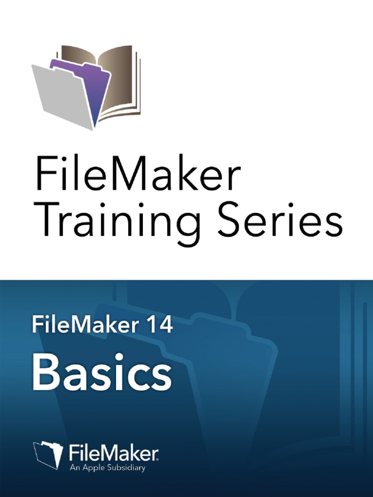 Fts Basics Fm14 en | PDF | File Maker | Ios