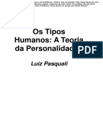 Os Tipos Humanos - A Teoria Da Personalidade01