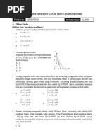 Latihan Soal Dan Pembahasan Mid Semester Matematika