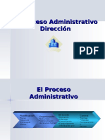 El Proceso Administrativo Direccion