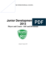 Junior Development Plan 2013 Final