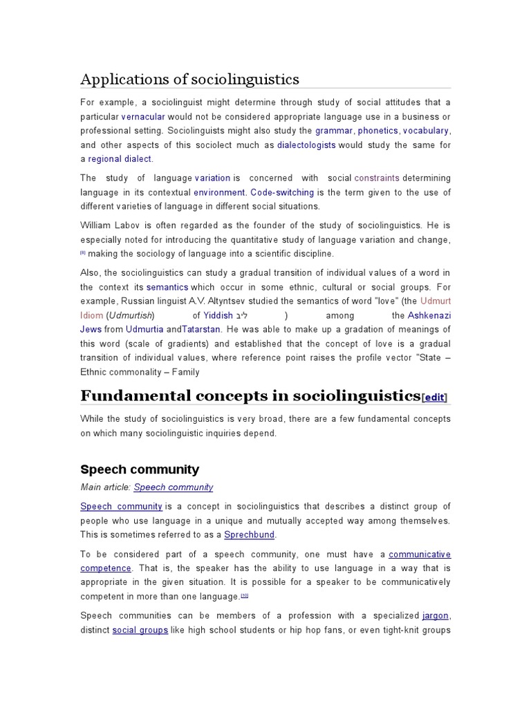 Applications of Sociolinguistics PDF Sociolinguistics Symbols