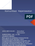 Komunikasi Terapeutik Keperawatan