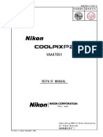 Nikon Coolpix p2 Sevice-Manual