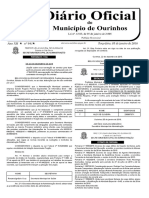 LISTA DE CLASSIFICAÇÃO PARA PROFESSORES ADJUNTOS - DIÁRIO OFICIAL DO MUNICÍPIO DE OURINHOS