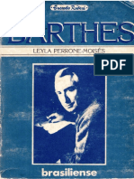 Leyla Perrone-Moisés. Roland Barthes: o Saber Com Sabor