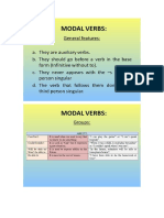 Modal Verbs