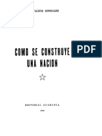 Como Se Construye Una Nacion - Juan Natalicio Gonzales