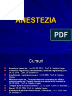 Anestezia I Curs An VI 29.09.2014