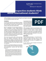 What Do Prospective Students Think About International Students