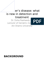 Recent Advances in Alzheimer Diagnosis and Treatment