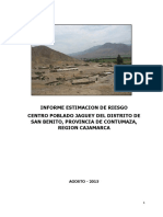 Informe de Estimacion de Riesgo Centro Poblado Jaguey