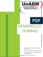 Desarrollo Humano Unidad 1 Actividad 1