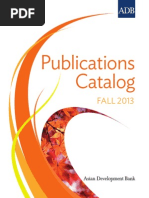 Download ADB Publications Catalog Fall 2013 by Asian Development Bank SN29582595 doc pdf