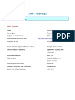 LM 51 Psicologia