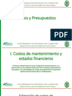 Costos y Presupuestos de Mantenimiento Industrial