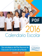 Calendario Esc.2016 Con Cara 3