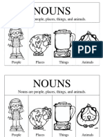 Nouns: Nouns Are People, Places, Things, and Animals