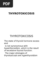 Thyrotoxicosis