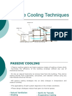 Passive Cooling SYSTEMS IN BUILDING