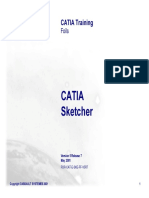 CATIA Sketcher Training Guide