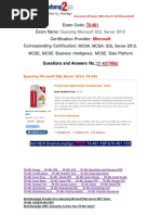 Download PDFVCEBraindump2go70-461QuestionsandAnswersPDF31-40byOscarGraySN295852294 doc pdf