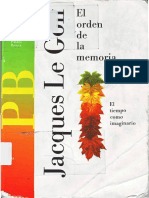 Le Goff, Jacques - El orden de la memoria.PDF