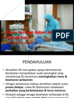 Peran Perawat Dalam Akreditasi RS PDF