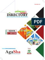 Kenya Agribusiness Directory 2015 by Agasha