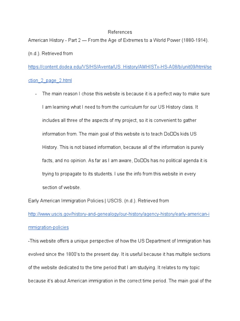 Example of annotated bibliography picture