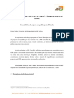 Carta Aberta Da JSD Concelhia de Lisboa À Câmara Municipal de Lisboa