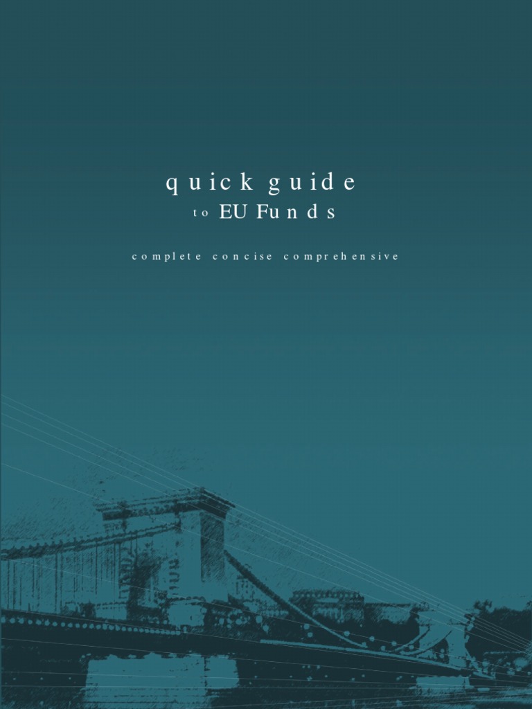 Quick Guide To EU Funds 2009 | PDF