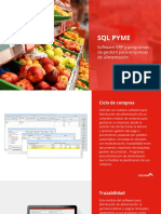 SQL Pyme para Empresas de Alimentación