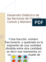 Desarrollo Didáctico de las Nociones de Fracción Común.pptx