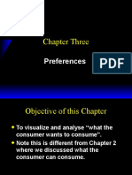 Chapter Three: Preferences