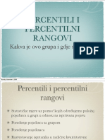 Percentili I Percentilni Rangovi