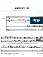 Ravel - Frontispice 5H