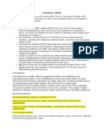 Odwalla E.Coli Outbreak Memo: Pasteurize and Communicate