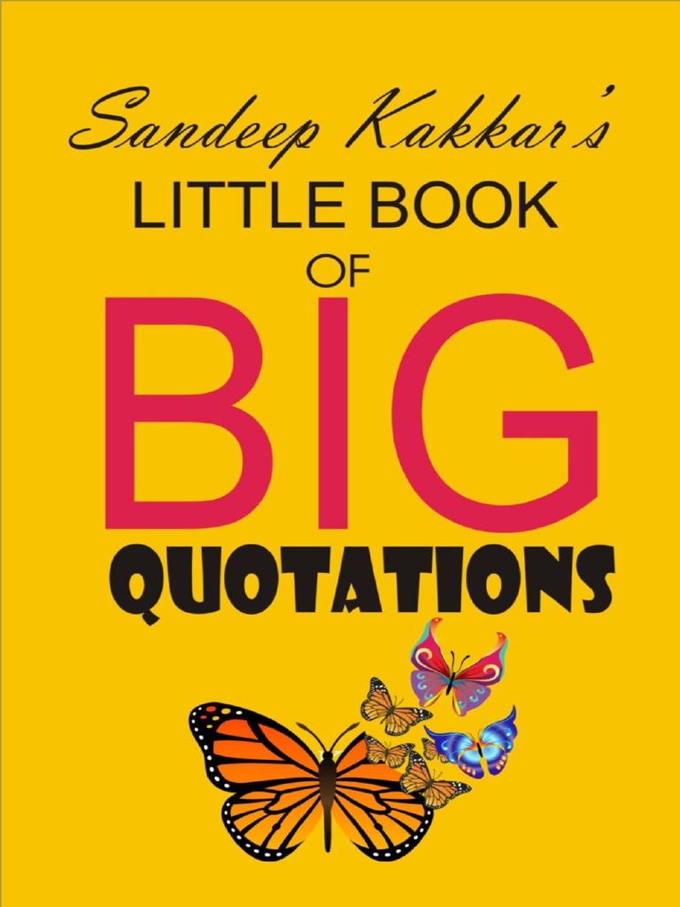 Sandeep Kakkar's Little Book of Big Quotations | PDF | Religion ...