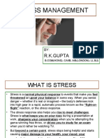 Stress Management: R.K.Gupta