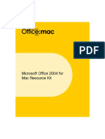 Microsoft Office 2004 For Mac Resource Kit